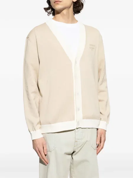 Cardigan Maison Kitsune cu decolteu în V