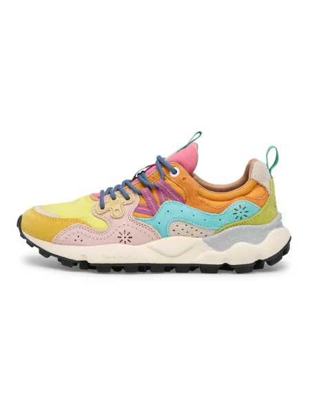 Sneakersy Flower Mountain skórzane w kwiatki