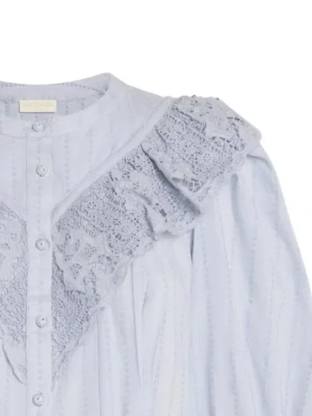 Dugo bluza Ulla Johnson plava