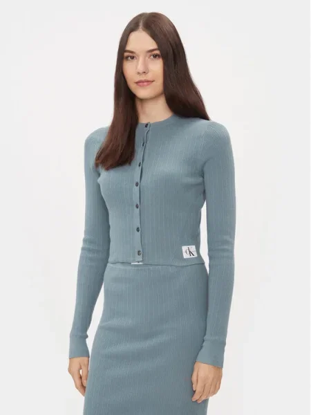 Calvin Klein Jeans Cardigan Variegated albastru