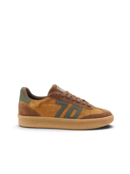 Sneakersy Back70 brązowe