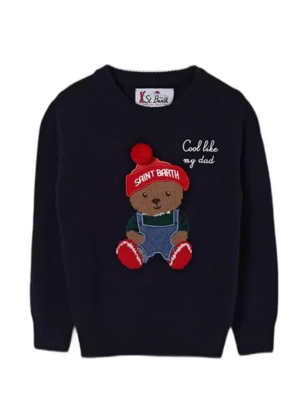 Sweter dziecięcy Mc2 Saint Barth niebieski