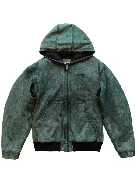 Geacă bomber Mm6 Maison Margiela cu glugă verde