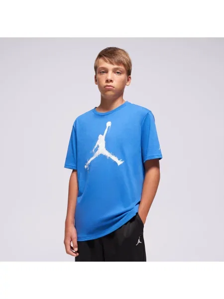 Jordan T-Shirt Jdb Mj Mvp Jumpman Ss Tee Boy niebieska
