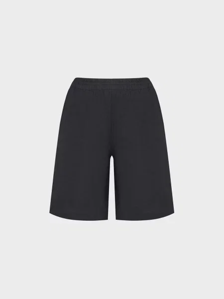 Повсякденні шорти PRPY льон/бавовна чорний