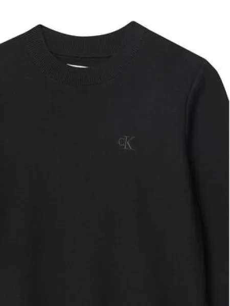 Gyerek szvetter Calvin Klein Jeans fekete