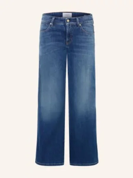 Cambio Bootcut Džíny Fina radiant ocean blue modré