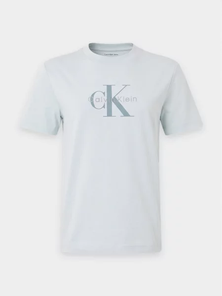 Calvin Klein Jeans Tričko HERO CLASSIC zafírová / pastelovo modrá sivá