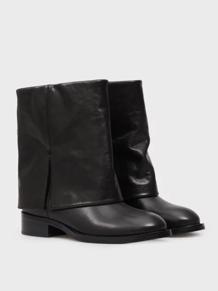 Кожаные сапоги Prpy черные