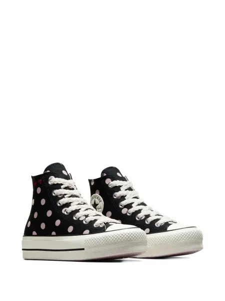 Sneakerși Converse Chuck 70 din piele de căprioară cu broderie alb