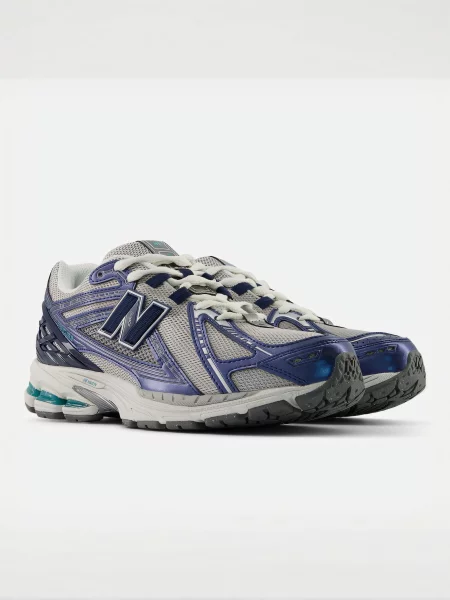 Повседневные кроссовки New Balance с сеткой в сеточку синие