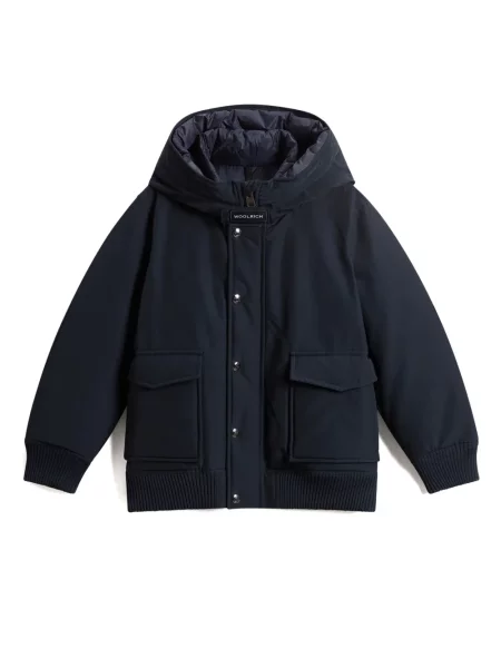 Kurtka dziecięca Woolrich niebieska