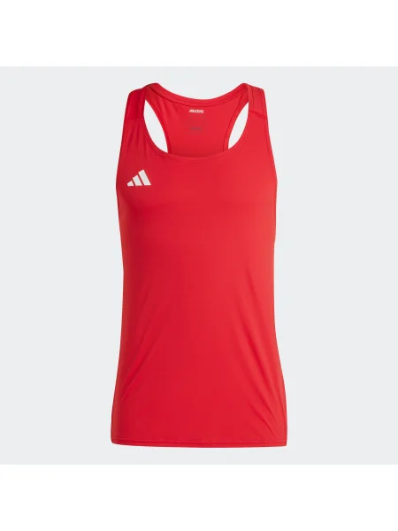 ADIDAS PERFORMANCE Funkcionalna majica Adizero rdeča bela