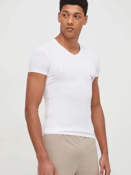 Emporio Armani Underwear Majica lounge bela