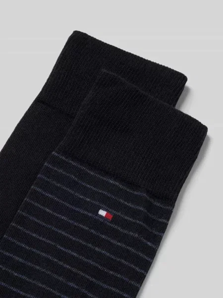 Skarpety w zestawie 2 szt. Tommy Hilfiger granatowe