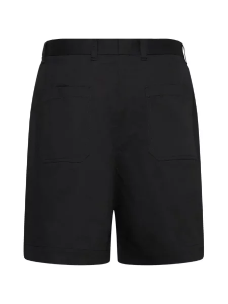 Cu centură pantaloni scurți Selected negru