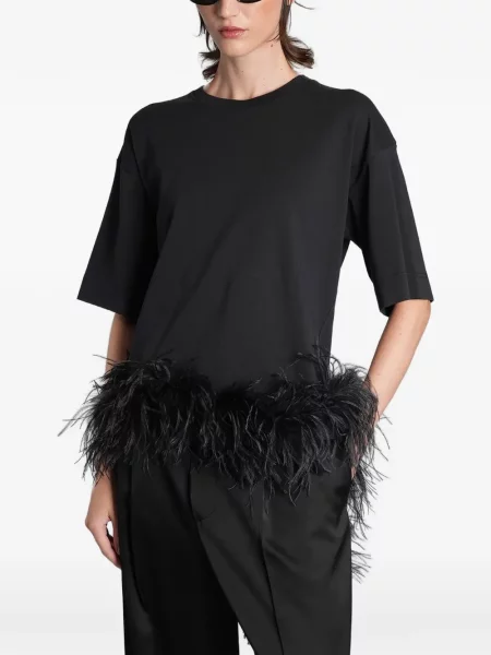Tricou Darkpark cu pene negru
