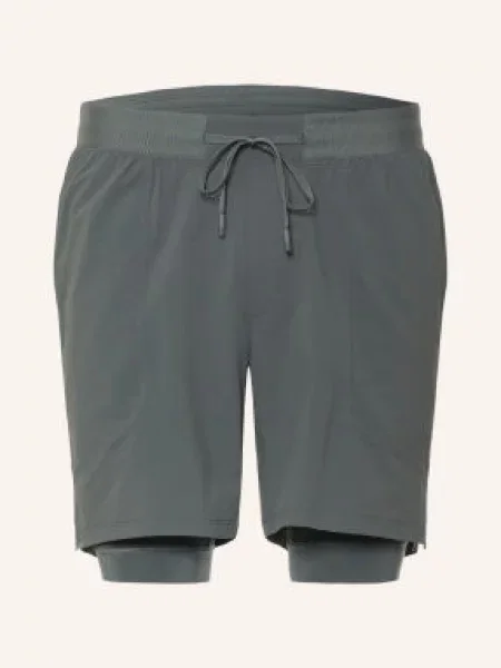Lululemon Szorty Treningowe 2 W 1 License To Train grau