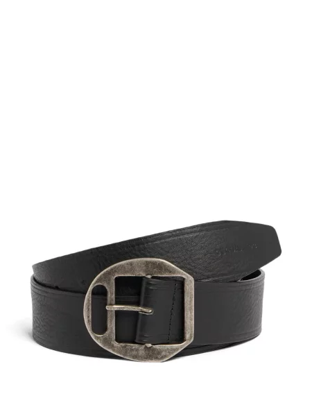 Cu centură curea Dsquared2 din piele cu cataramă negru
