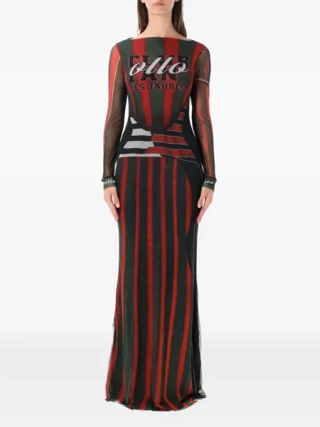 Rochie maxi Ottolinger cu imagine roșu