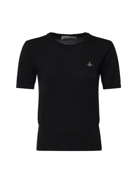 Sweter Vivienne Westwood wełniany czarny