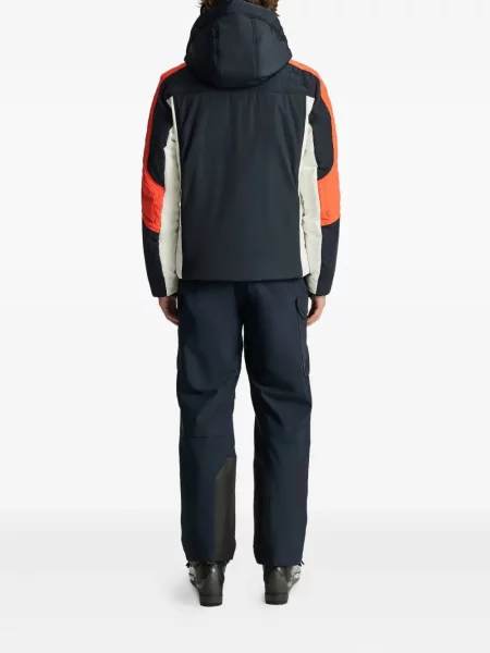 Pikowana jeździć na nartach kurtka narciarska Fusalp niebieska