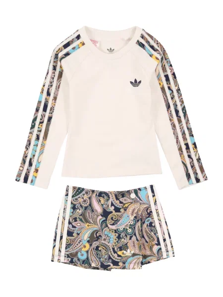 Φόρεμα Adidas Originals λευκό