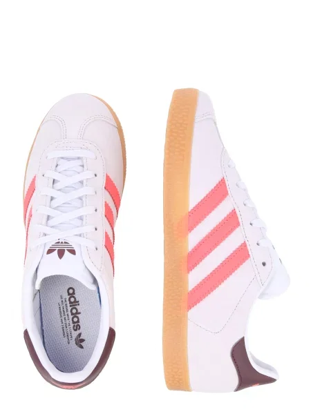 ADIDAS ORIGINALS Nízke tenisky merlotová / biely denim fialová