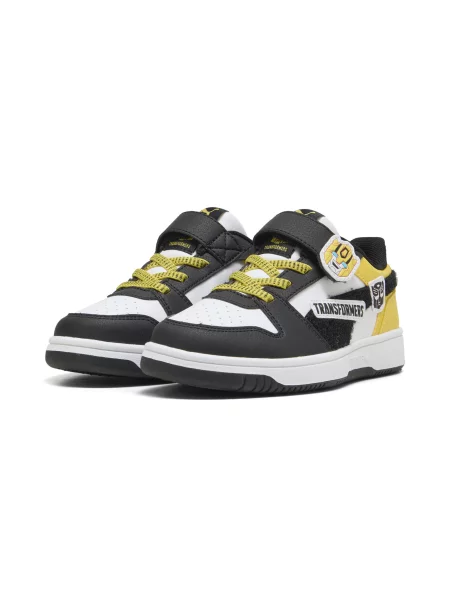 Sneakersy PUMA x TRANSFORMERS Rebound Slam Low Akcesoria biały