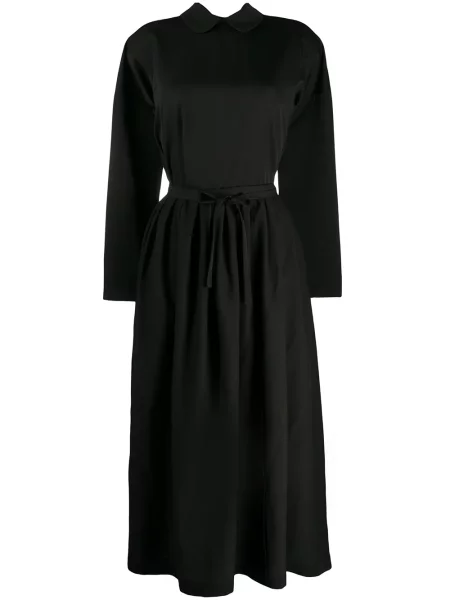 Zavinovací oblekové šaty Comme Des Garçons Pre-owned černé