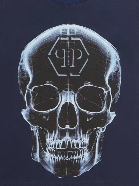 Dětské tričko Philipp Plein modré