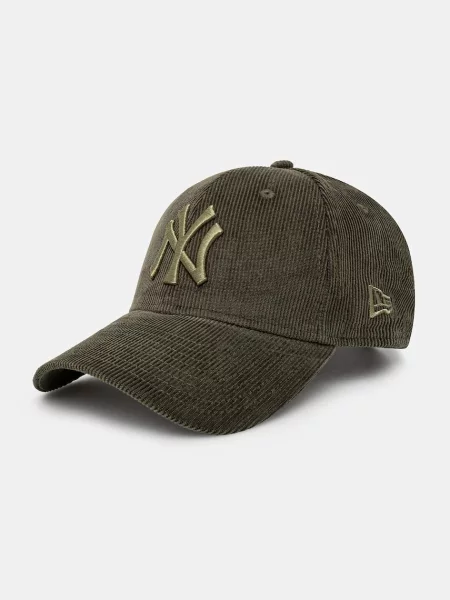 Бейсболка New Era Two Tone Cord New York Yankees темно-зелена зелена
