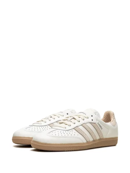 Iš natūralios odos sportbačiai Adidas Samba balta