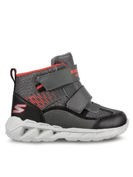Kotníková obuv Skechers šedé