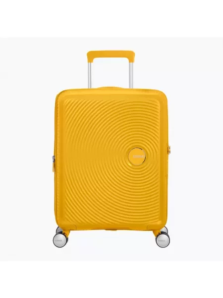 Walizka American Tourister Soundbox Spinner żółta