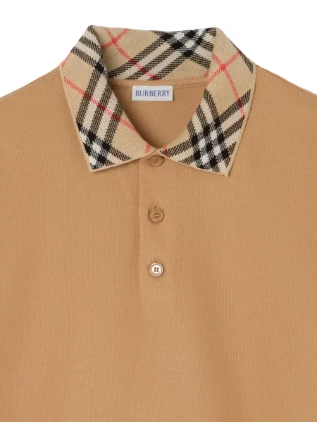 Gulerat polo Burberry în carouri