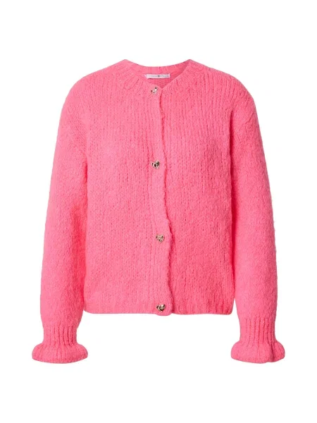 Hailys Geacă tricotată neon roz