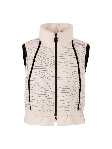 Pikowana kamizelka Marc Cain biała