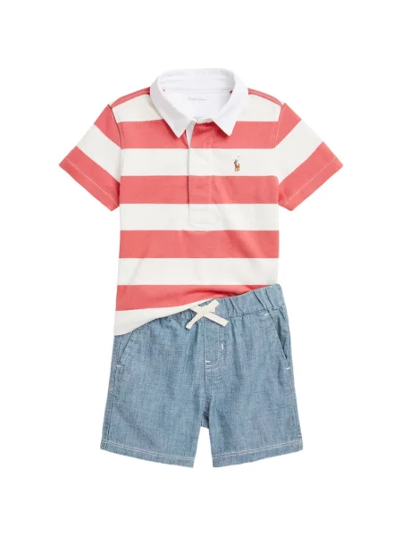 Szorty dziecięce Polo Ralph Lauren niebieskie