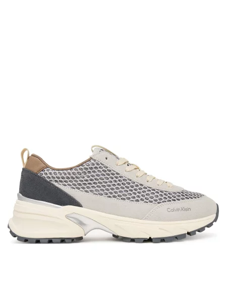 Sneakers Calvin Klein Hike Runner Lace Up Techmix bej