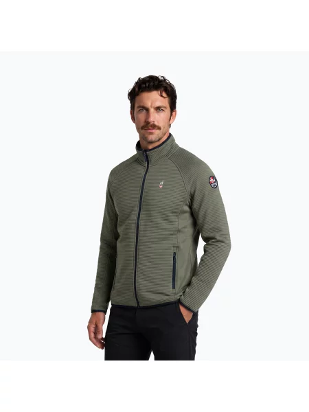 Мъжки суитшърт Aulp Numix Jacquard Knit lichen сиво