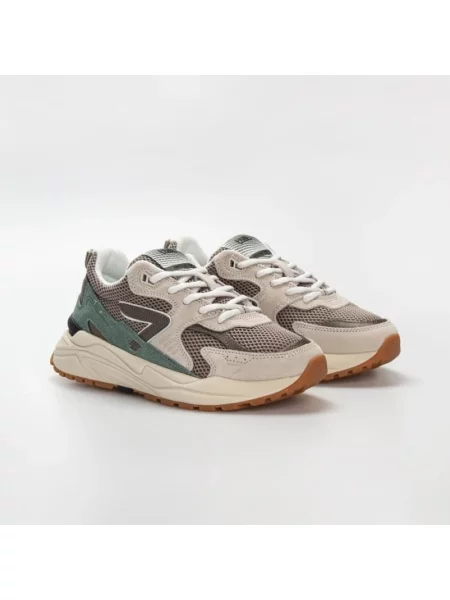 Sneakersy Hub zamszowe beżowe