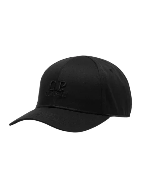 Czapka z daszkiem C.p. Company z logo czarna
