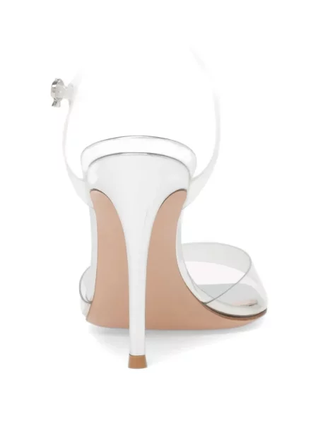 Sandale Gianvito Rossi alb