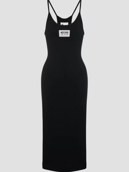 Сукня міді Moschino чорний