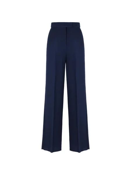 Pantaloni Max Mara albastru