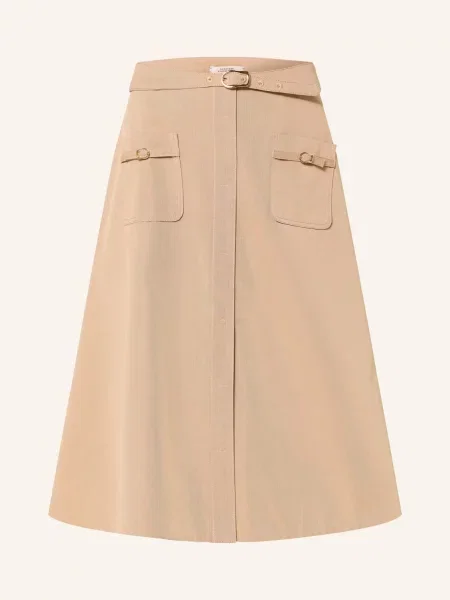 Dorothee Schumacher Sukně Luxury Layer béžová