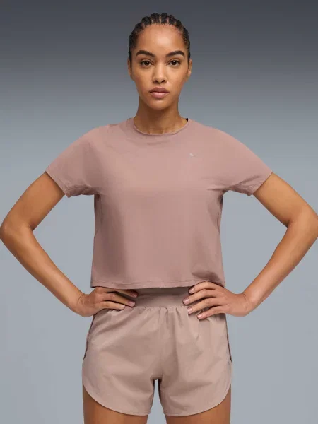 Футболка Puma для бега бежевая
