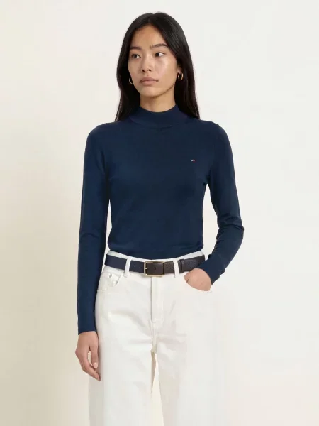 Tommy Hilfiger Sweter granatowy