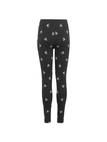 Legginsy dla dzieci adidas Brand Love Print białe